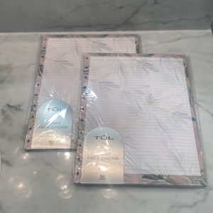 NWT TUL Floral Ruled Refill Pages (2)
